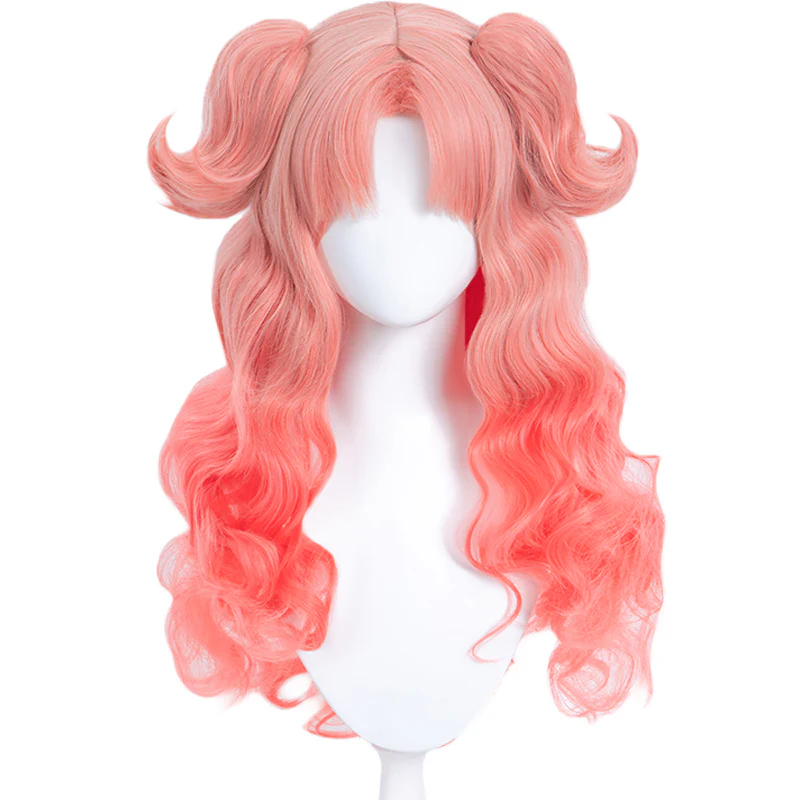 【Manga Ver Ready For Ship】DokiDoki Manga Anime Witch Hat Atelier Cosplay Tetia Cosplay Wig Long Curly Pink Hair Gradient - Image 7