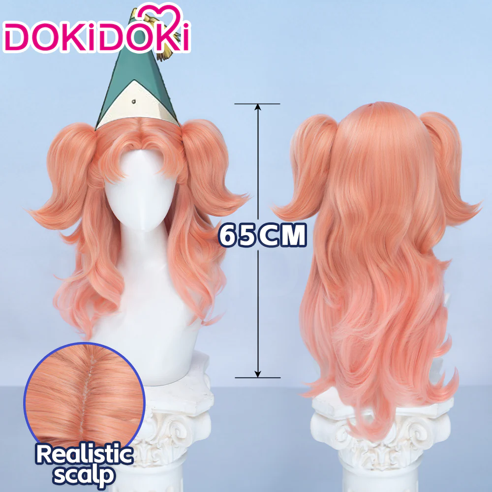 【Manga Ver Ready For Ship】DokiDoki Manga Anime Witch Hat Atelier Cosplay Tetia Cosplay Wig Long Curly Pink Hair Gradient - Image 8