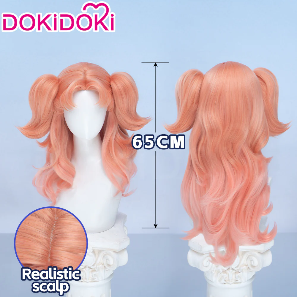 【Manga Ver Ready For Ship】DokiDoki Manga Anime Witch Hat Atelier Cosplay Tetia Cosplay Wig Long Curly Pink Hair Gradient - Image 9