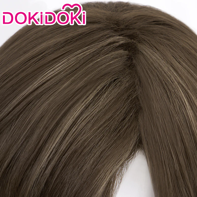 【Ready For Ship】DokiDoki Moive Cosplay Wig Short Brown - Image 3