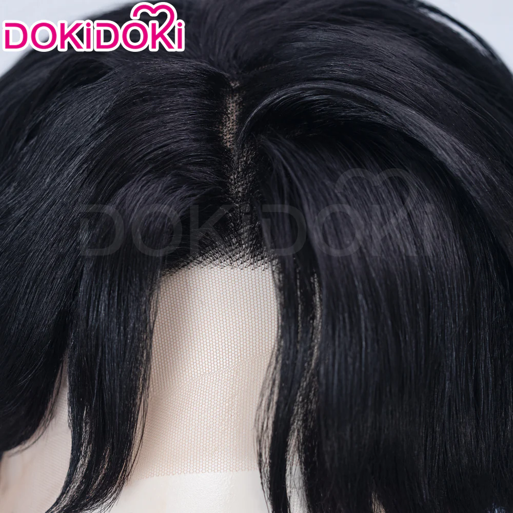 【Ready For Ship】【Last Batch】DokiDoki Movie Anime Cosplay Men Wig  / Tattoo / Ear Clips / Earrings / Glasses Short Black Hair - Image 20