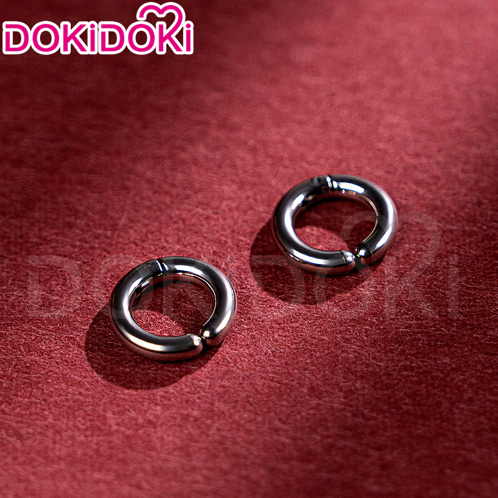 【Ready For Ship】【Last Batch】DokiDoki Movie Anime Cosplay Men Wig  / Tattoo / Ear Clips / Earrings / Glasses Short Black Hair - Image 27
