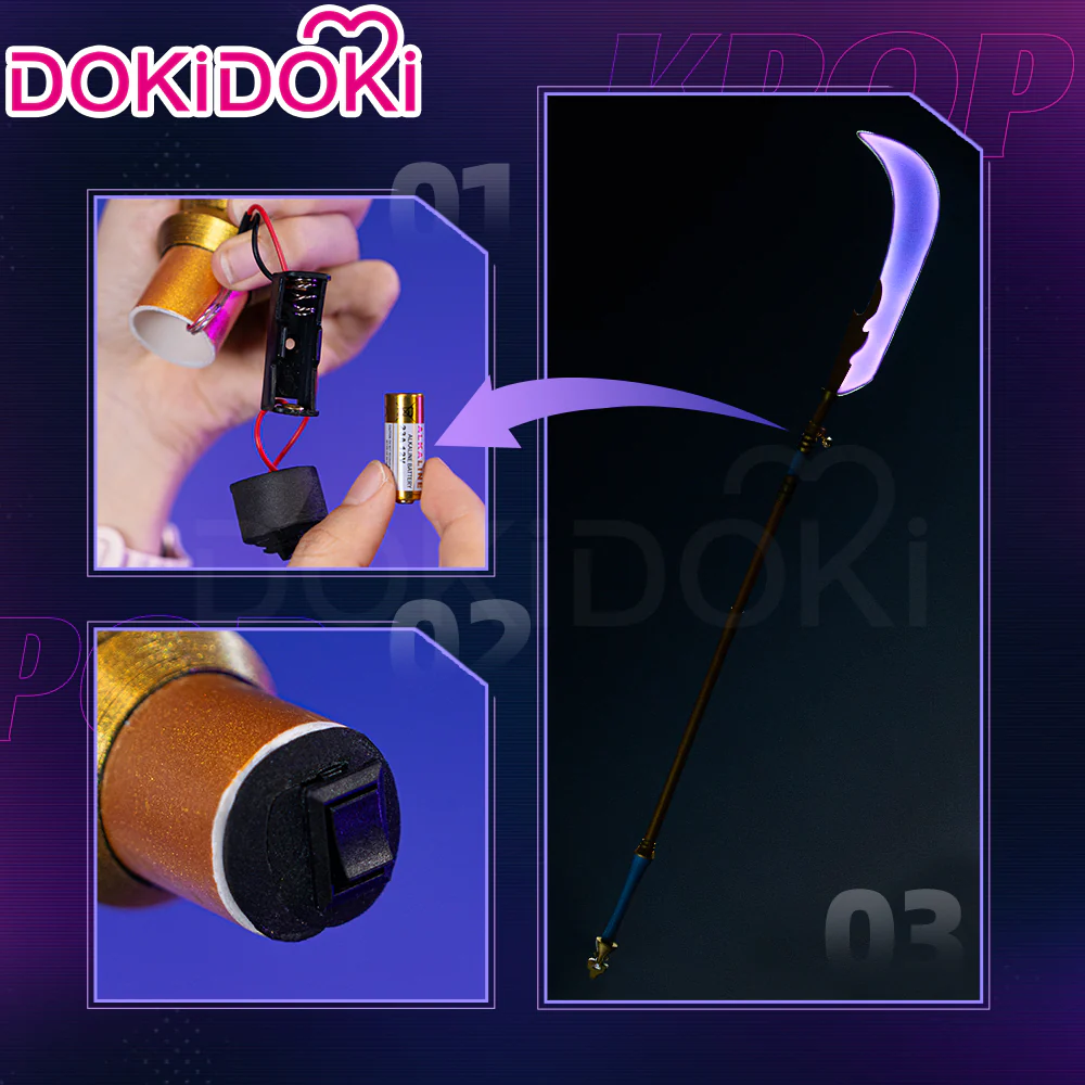 【Partially Ready For Ship】【Glowing】DokiDoki Movie Anime KPOP KILLER Cosplay Prop - Image 24