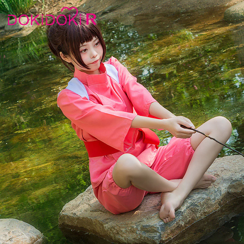 【L Ready For Ship】DokiDoki-R Movie Cosplay Costume Women Pink Cute Halloween Costume - Image 2