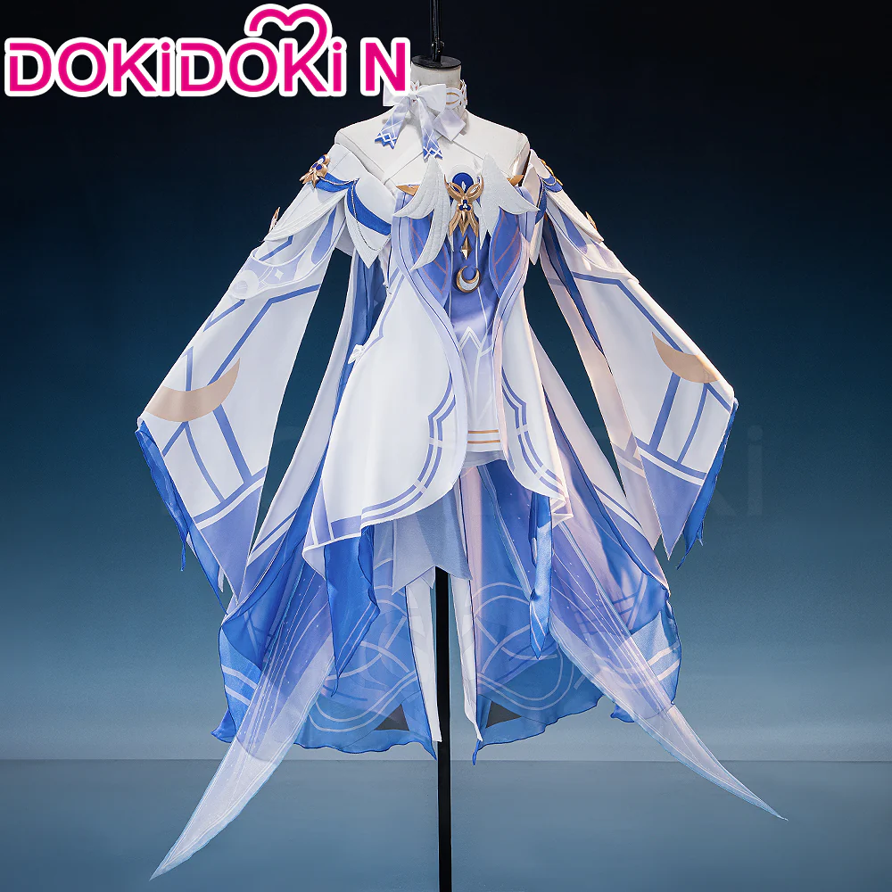 【Partially Ready For Ship】【Size XS-3XL】DokiDoki-N Game Genshin Impact Cosplay Columbina Costume Moon Maiden Song of the Welkin Moon NodKrai Nod Krai - Image 2