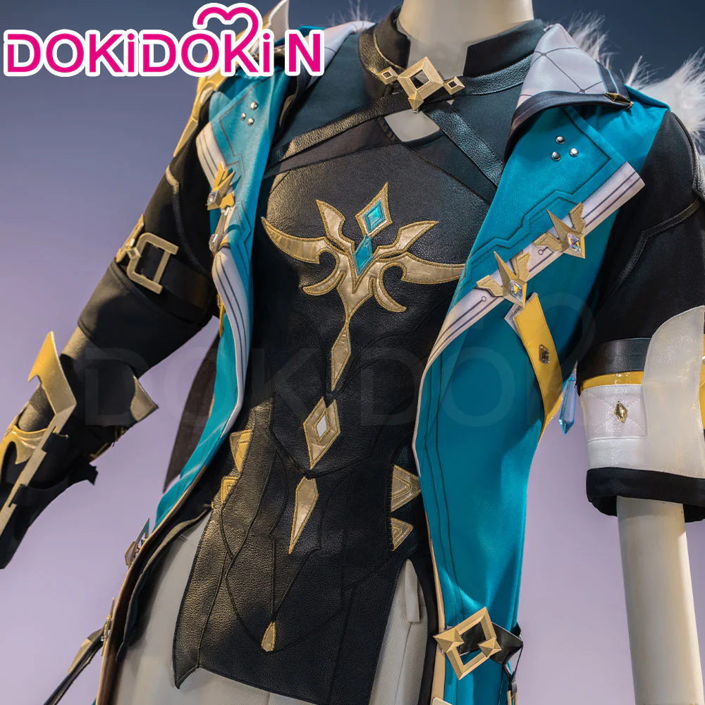 【Partially Ready For Ship】【Size S-3XL】DokiDoki-N Game Genshin Impact Cosplay Varka Costume Song of the Welkin Moon Nod Krai - Image 4