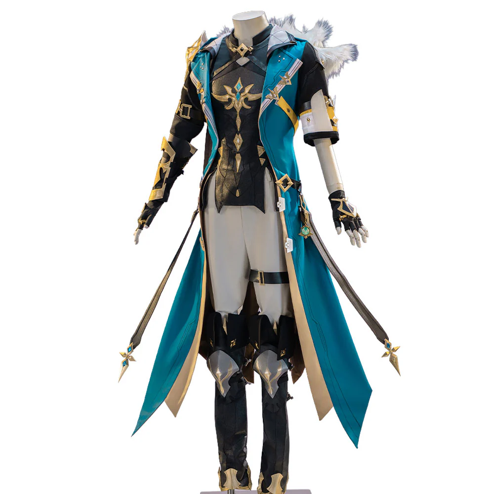 【Partially Ready For Ship】【Size S-3XL】DokiDoki-N Game Genshin Impact Cosplay Varka Costume Song of the Welkin Moon Nod Krai - Image 5