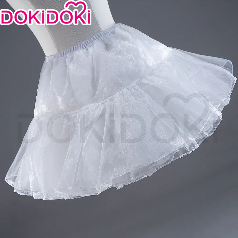 【Soft Petticoat】【In Stock】DokiDoki Black / White / Pink Petticoat Bustle Underskirt Oversized Violent Skirt Pumpkin Pants - Image 31