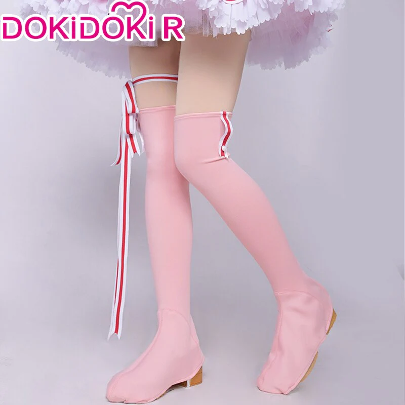 DokiDoki-R Anime Card Captor Sakura Cosplay Kinomoto Sakura Costume Pink Battle Suit Cardcaptor Sakura - Image 4