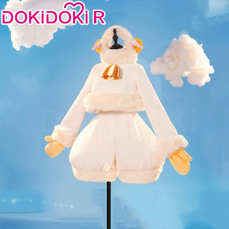 【Size XS-2XL】DokiDoki-R Anime Card Captor Sakura Cosplay  Sakura Costume Sheep Cute - Image 2