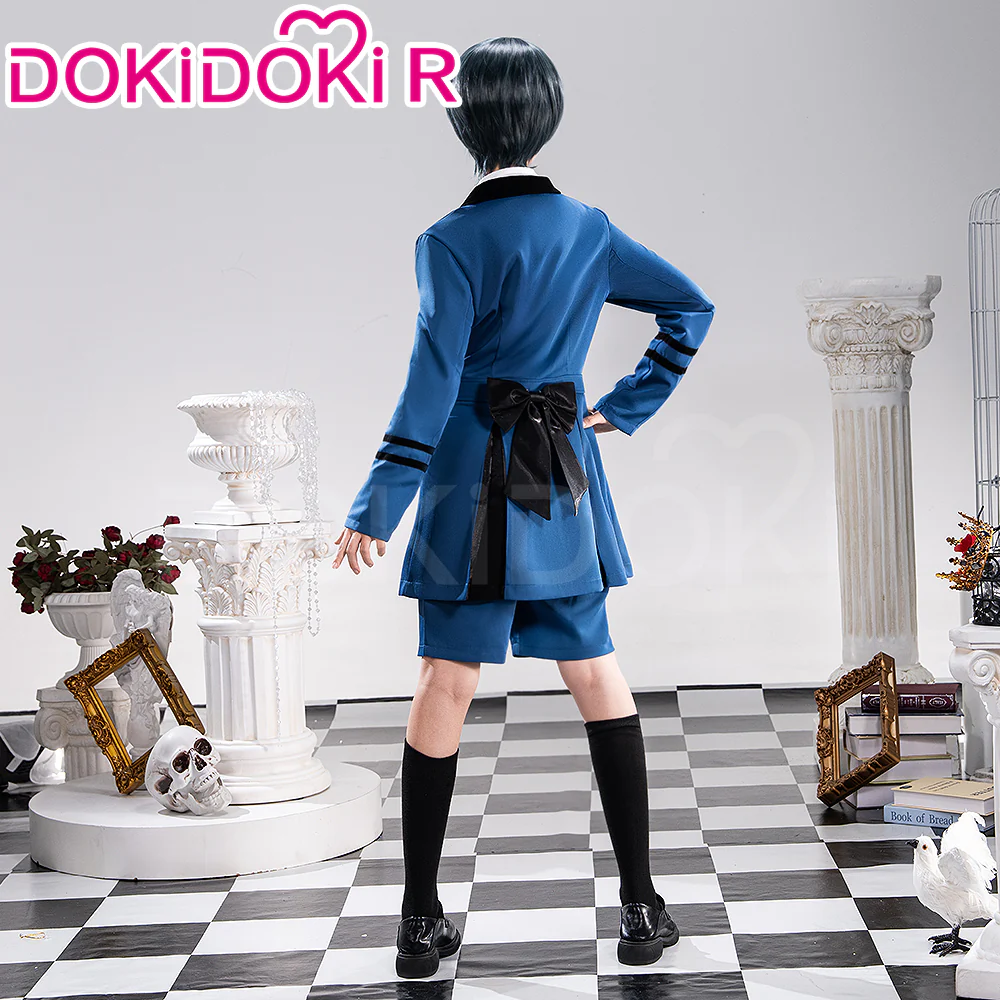 【Partially Ready For Ship】Dokidoki-R Anime Cosplay Ciiel Phaantomhiive Costume Casual Wear - Image 4
