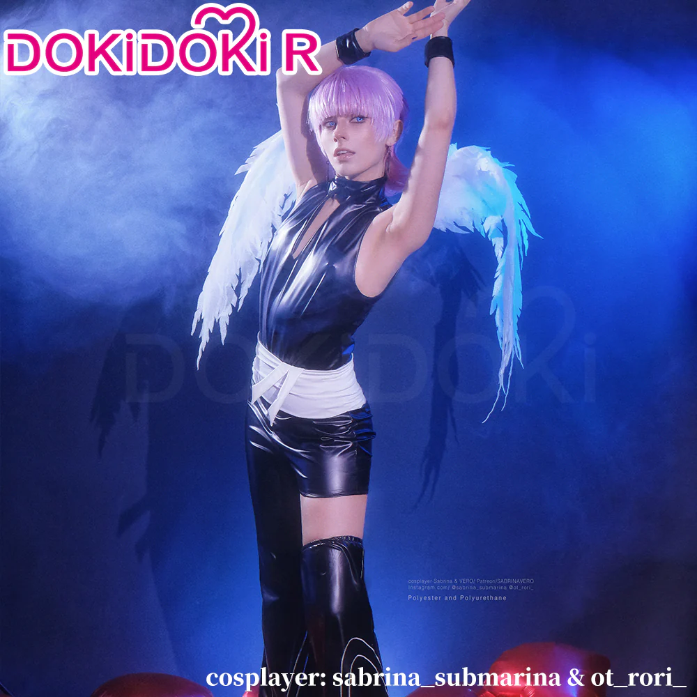 DokiDoki-R Anime Cosplay Black / White Costume - Image 6