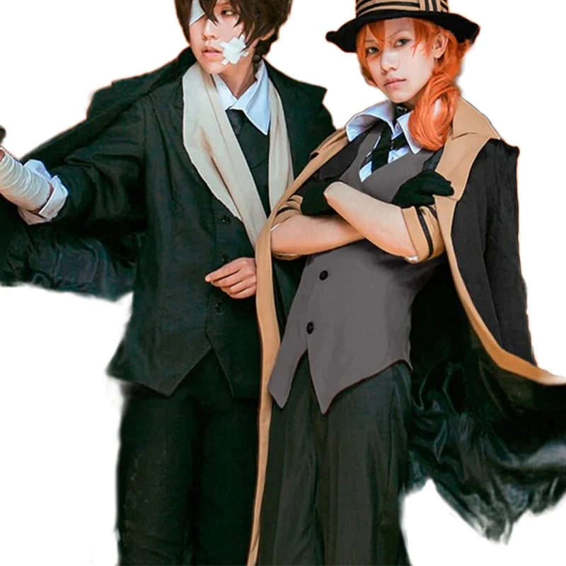 DokiDoki-R Anime Cosplay Cosplay Costume Black Suit - Image 8
