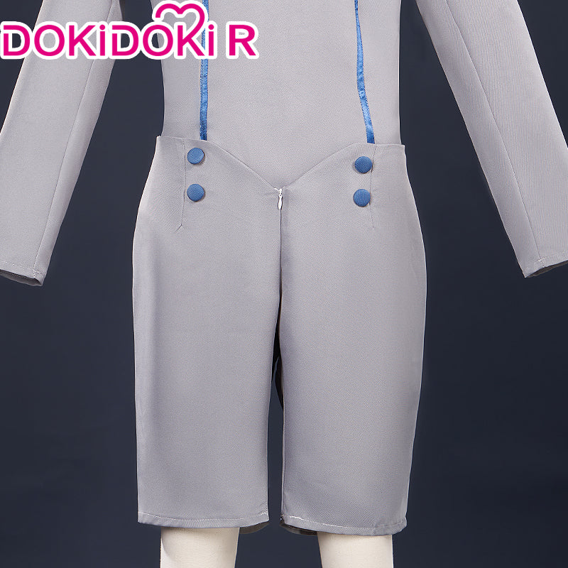 【Ready For Ship】【Last Batch】DokiDoki-R Anime Cosplay School Uniform Grey Red - Image 4