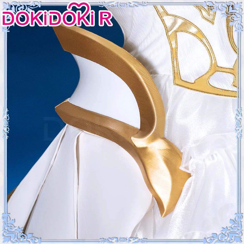 DokiDoki-R Anime Date A Live Cosplay Tobiichi Origami Costume / Crown Metatron - Image 4