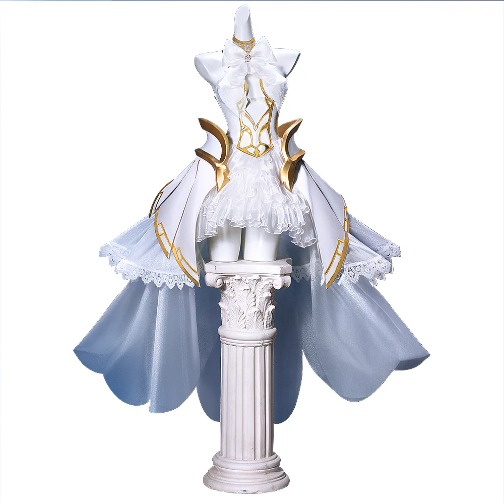 DokiDoki-R Anime Date A Live Cosplay Tobiichi Origami Costume / Crown Metatron - Image 5