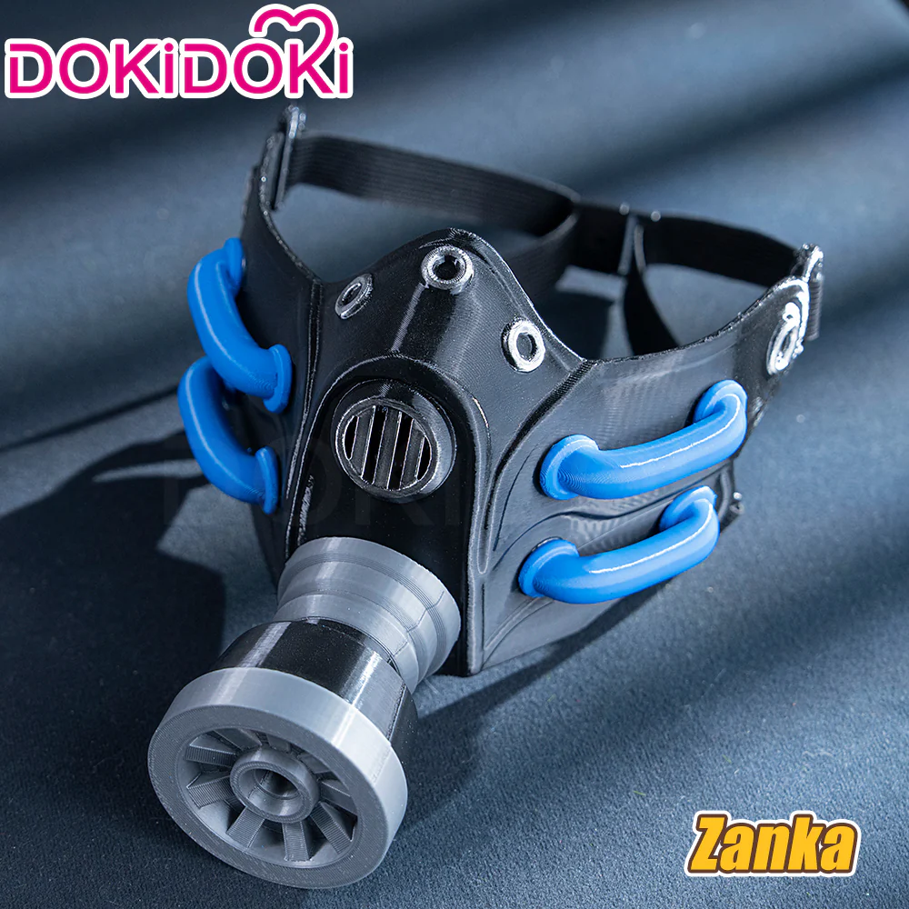 【In Stock】DokiDoki Anime GACHIAKUTA Cosplay Riyo Reaper / Zanka Nijiku / Rudo Surebrec / Guita / Tamsy Caines / Enjin Prop Mask - Image 11