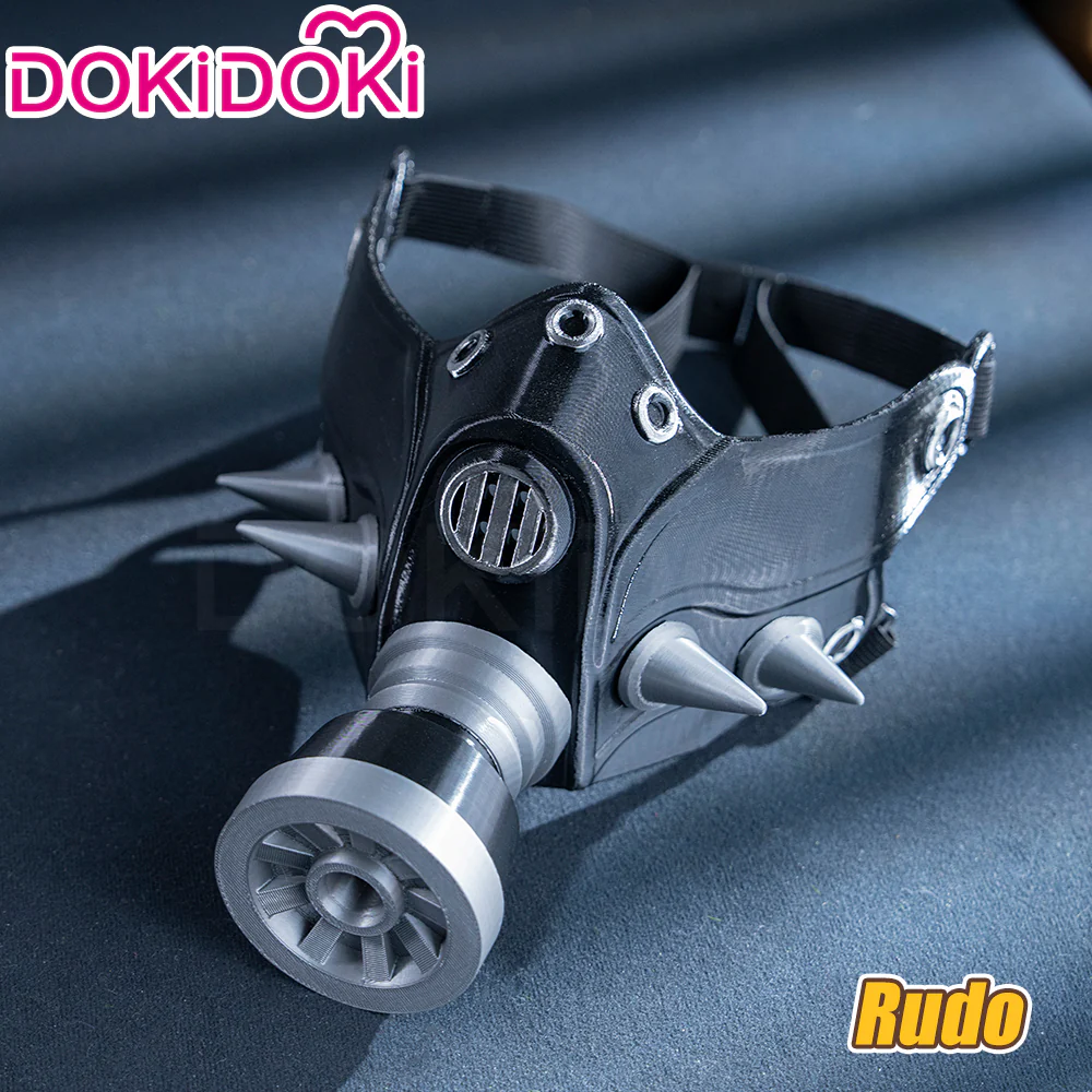 【In Stock】DokiDoki Anime GACHIAKUTA Cosplay Riyo Reaper / Zanka Nijiku / Rudo Surebrec / Guita / Tamsy Caines / Enjin Prop Mask - Image 19