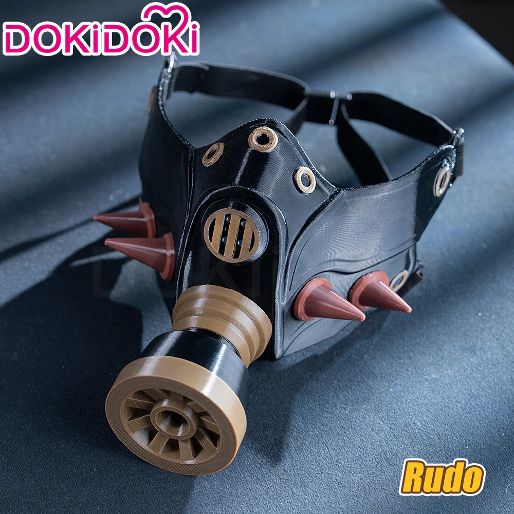 【In Stock】DokiDoki Anime GACHIAKUTA Cosplay Riyo Reaper / Zanka Nijiku / Rudo Surebrec / Guita / Tamsy Caines / Enjin Prop Mask - Image 23