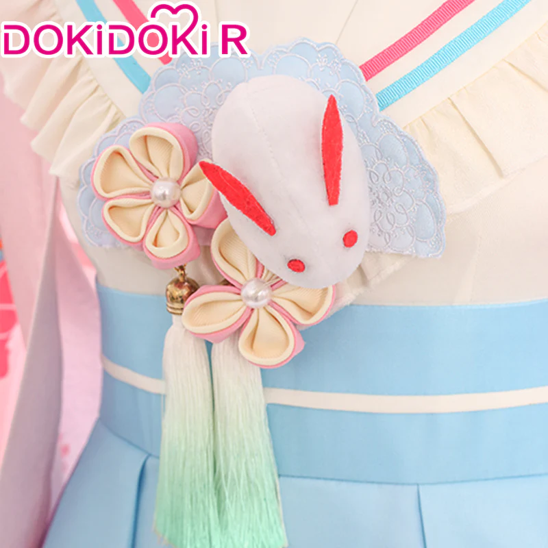 DokiDoki-R Anime Cosplay Costume Kimono Halloween - Image 3