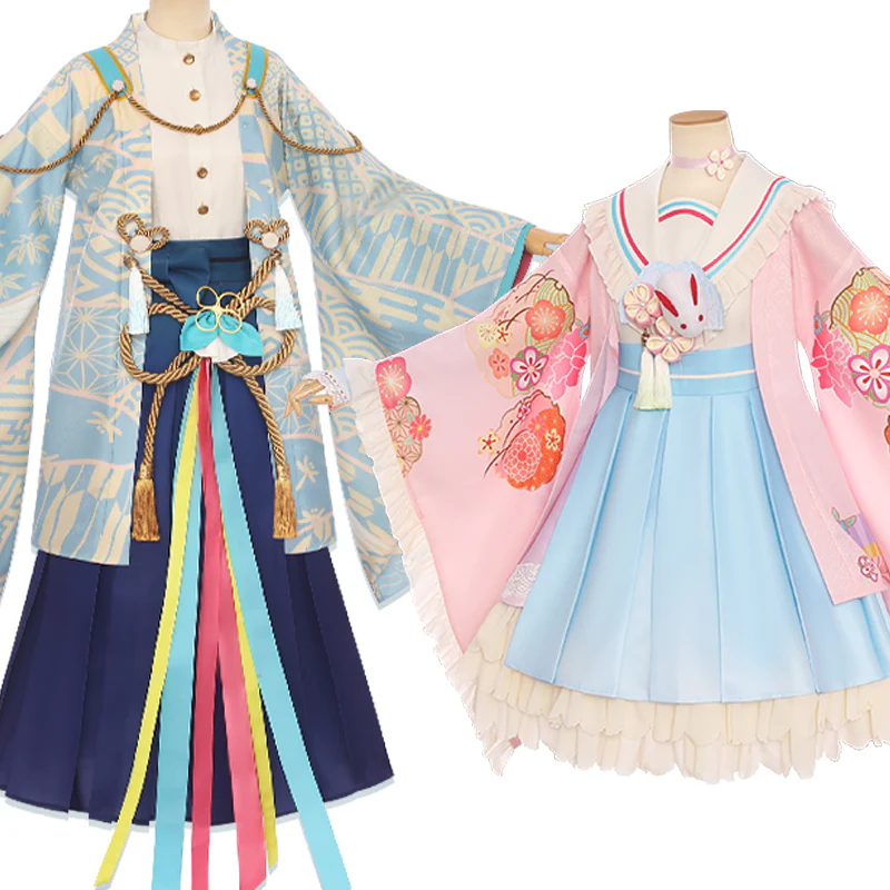 DokiDoki-R Anime Cosplay Costume Kimono Halloween - Image 5