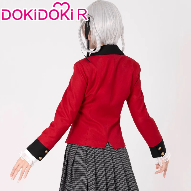 【In Stock】DokiDoki-R Anime Kakegurui Cosplay Jabami Yumeko / Momobami Kirari Costume Uniform - Image 4