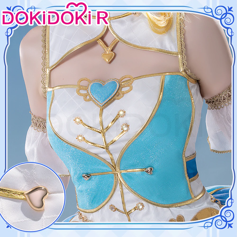 DokiDoki-R Anime LoveLive! School Idol Project Cosplay Ayase Eli Costume Make-up Magic - Image 4