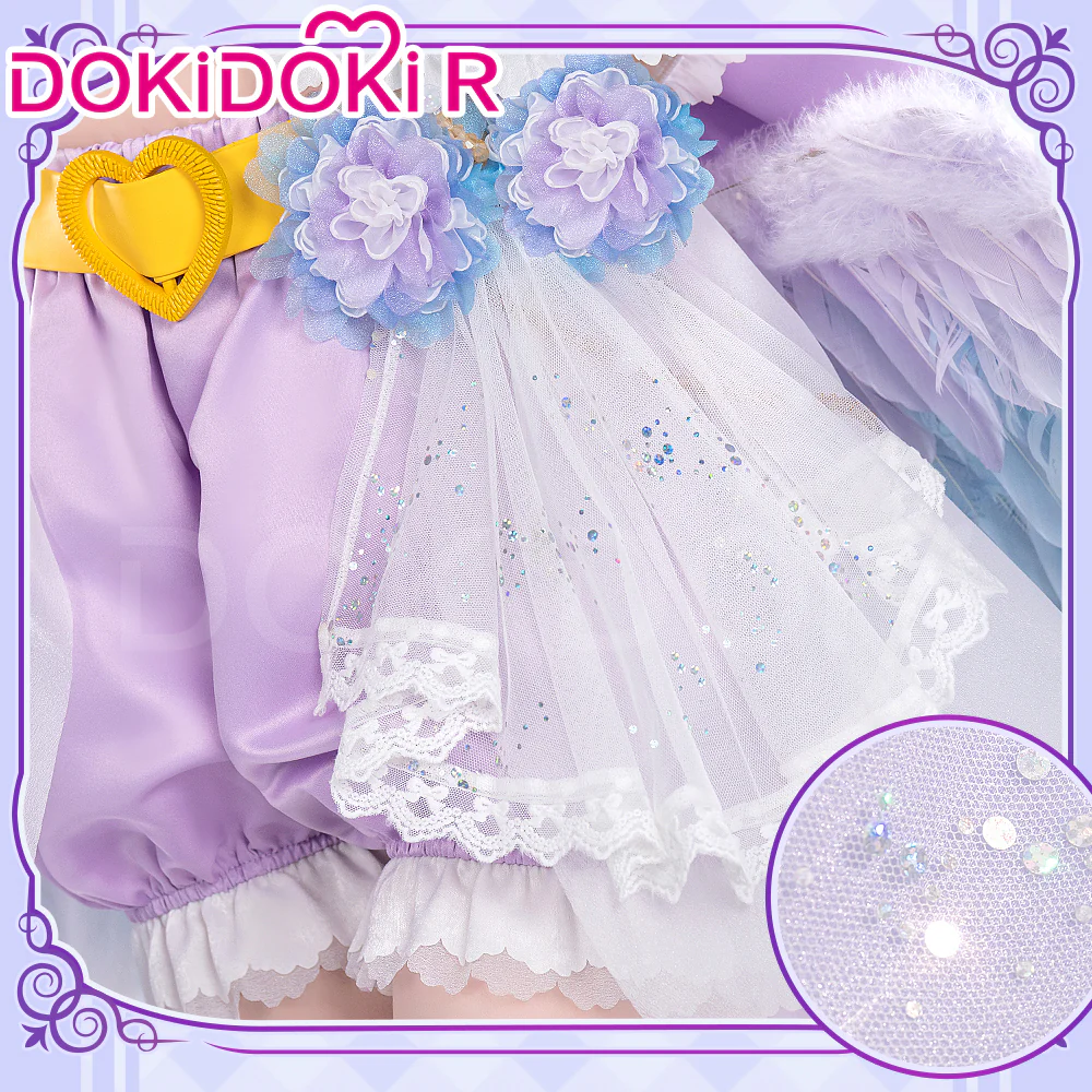 DokiDoki-R Anime LoveLive! School Idol Project Cosplay Lovelive Honoka Kousaka Costume / Wing White Day Angel Idol Project - Image 2
