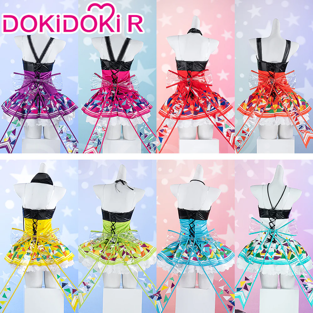 DokiDoki-R Anime LoveLive! School Idol Project Cosplay Honoka Kousaka / Minami Kotori / Nozomi Toujou / Hoshizora Rin / Maki Nishikino / Koizumi Hanayo / Nico Yazawa / Ayase Eli / Sonoda Umi Lovelive Costume MUSE CYBER - Image 2
