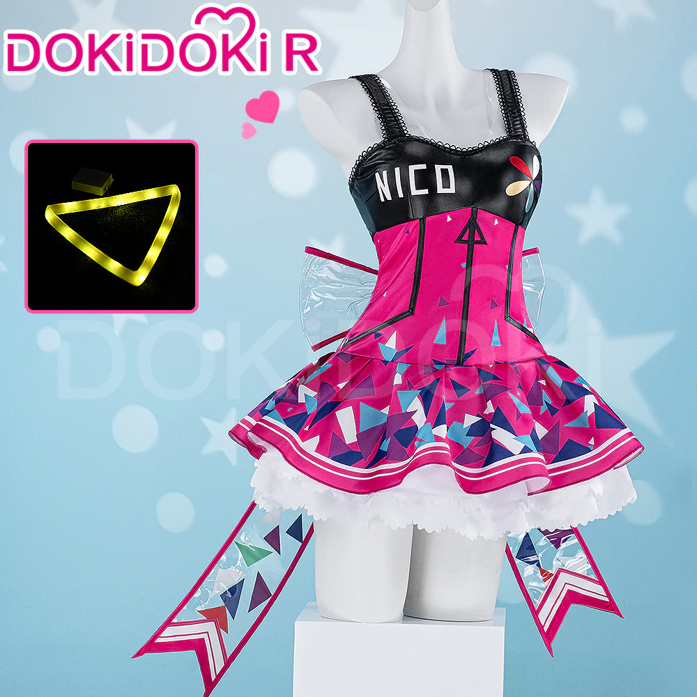 DokiDoki-R Anime LoveLive! School Idol Project Cosplay Honoka Kousaka / Minami Kotori / Nozomi Toujou / Hoshizora Rin / Maki Nishikino / Koizumi Hanayo / Nico Yazawa / Ayase Eli / Sonoda Umi Lovelive Costume MUSE CYBER - Image 3