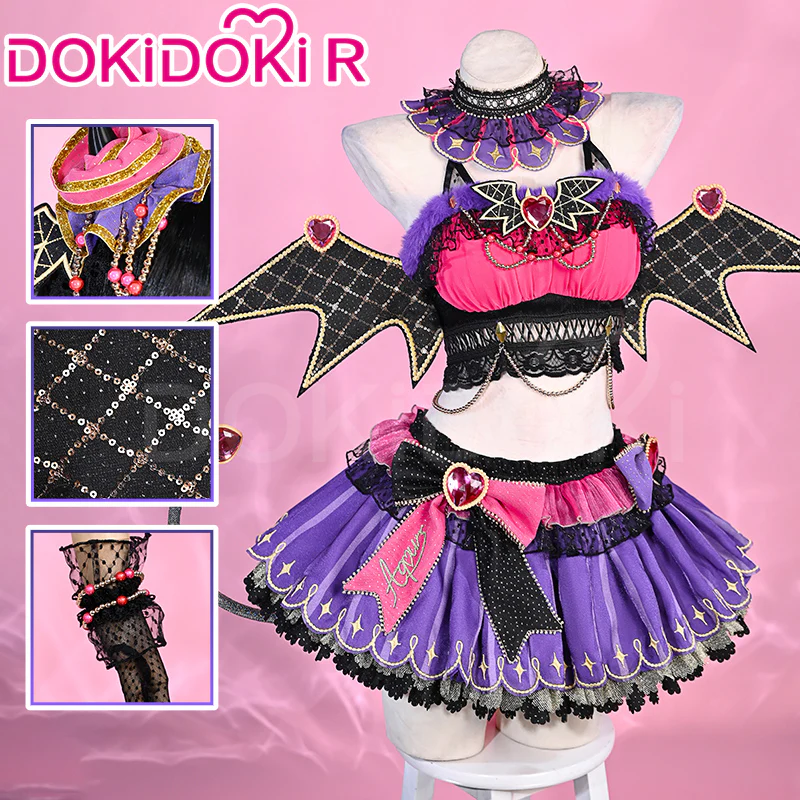 DokiDoki-R Anime LoveLive! Sunshine!! Aqours Cosplay Lovelive Kurosawa Dia Costume / Wig Aqours