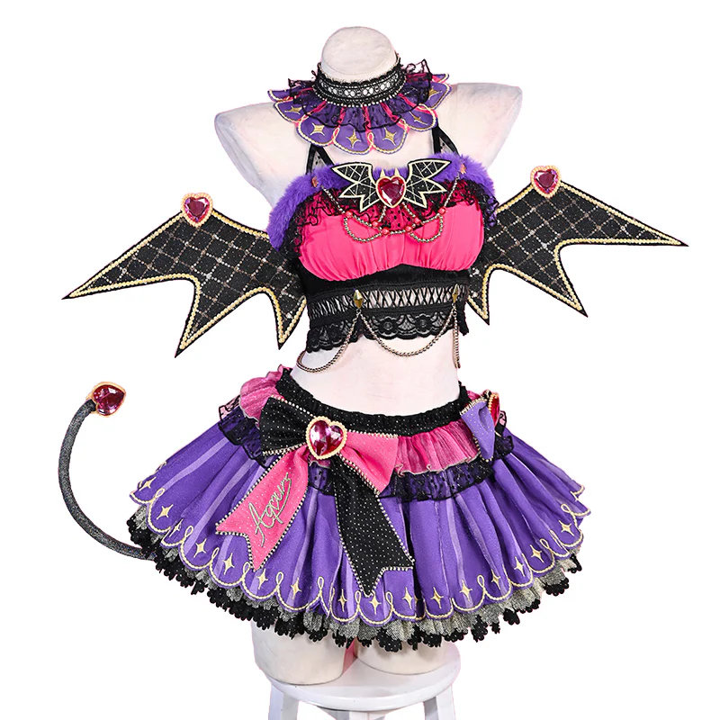 DokiDoki-R Anime LoveLive! Sunshine!! Aqours Cosplay Lovelive Kurosawa Dia Costume / Wig Aqours - Image 6