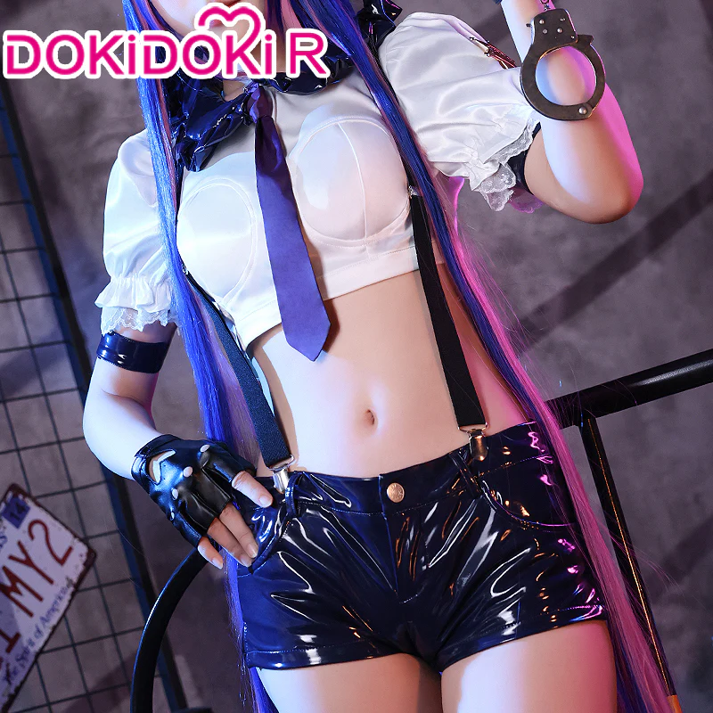 【In Stock】DokiDoki-R Anime Cosplay Costume Angel Police Uniform - Image 6
