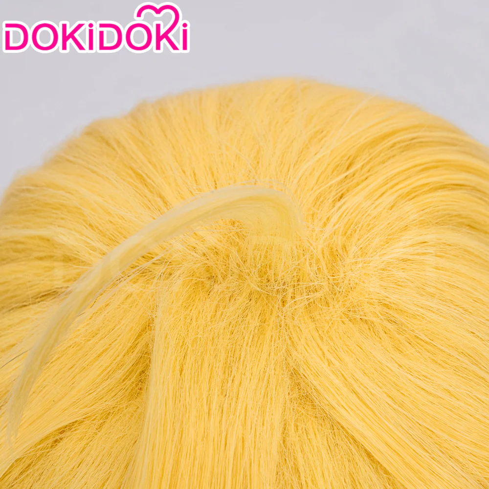 【Partially Ready For Ship】DokiDoki Anime Cosplay Cosplay Wig Long Yellow Hair / Earrings - Image 17