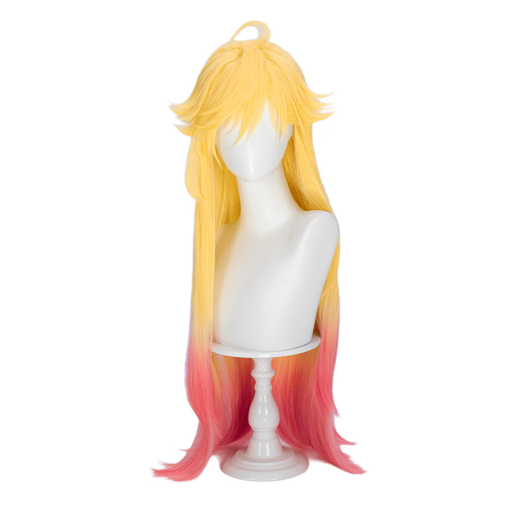 【Partially Ready For Ship】DokiDoki Anime Cosplay Cosplay Wig Long Yellow Hair / Earrings - Image 18