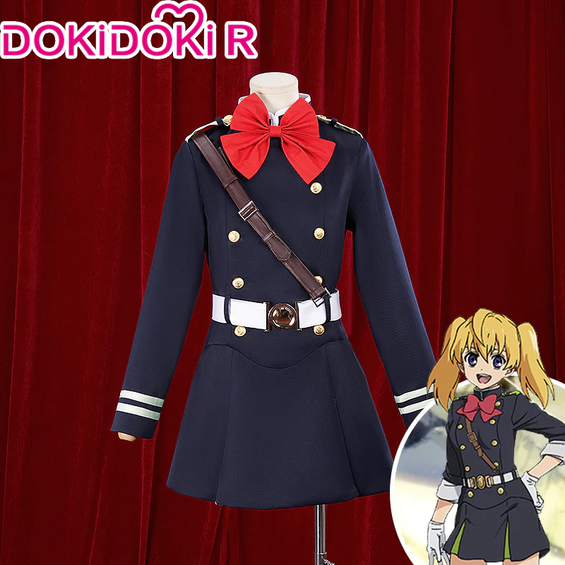 【Partially Ready For Ship】【Size XS-2XL】DokiDoki-R Anime Seraph of the End Cosplay Mitsuba Costume