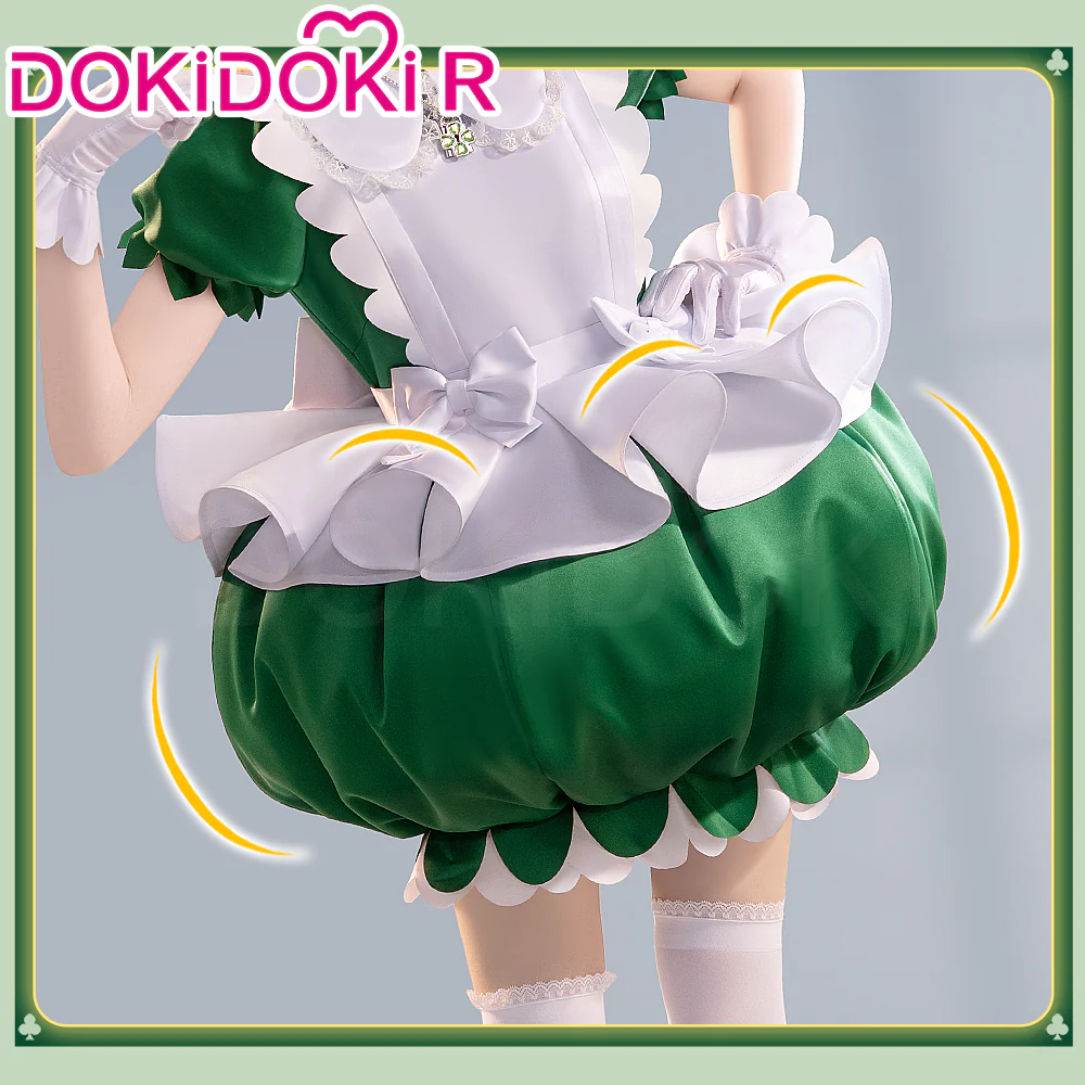 DokiDoki-R Anime Shugo Chara! Cosplay Hinamori Amu Costume Amulet Clover Anime / Manga Version - Image 6