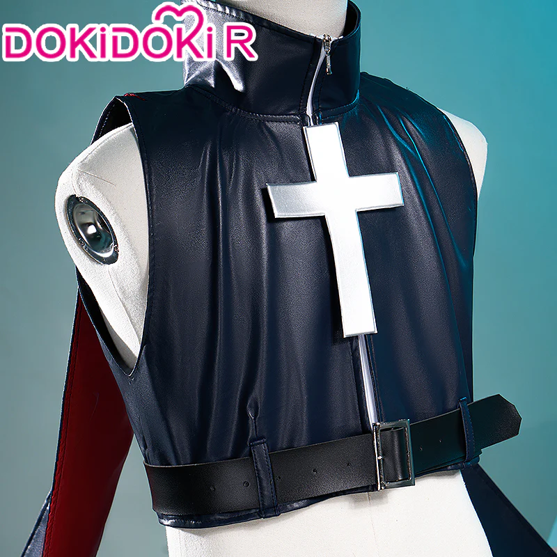 【Size S-3XL】DokiDoki-R Anime Shugo Chara Cosplay Tsukiyomi Ikutoi Costume / Wig - Image 4