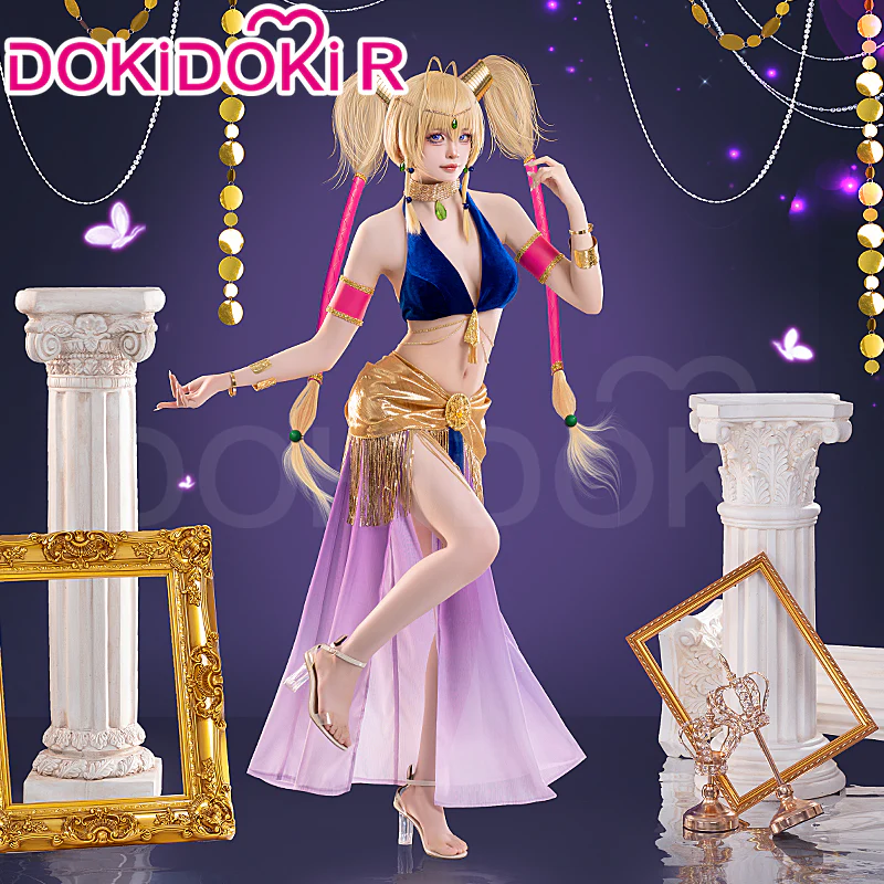 【L Ready For Ship】DokiDoki-R Anime Shugo Chara! Cosplay Tsukiyomi Utau Costume Dancing Diva My Guardian Characters - Image 2