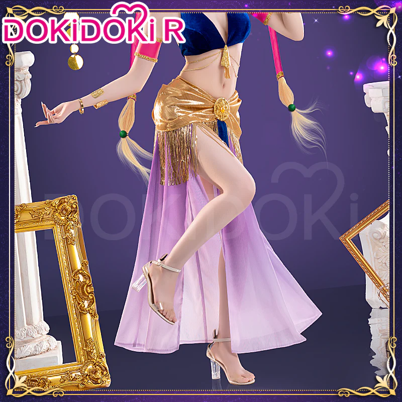 【L Ready For Ship】DokiDoki-R Anime Shugo Chara! Cosplay Tsukiyomi Utau Costume Dancing Diva My Guardian Characters - Image 4