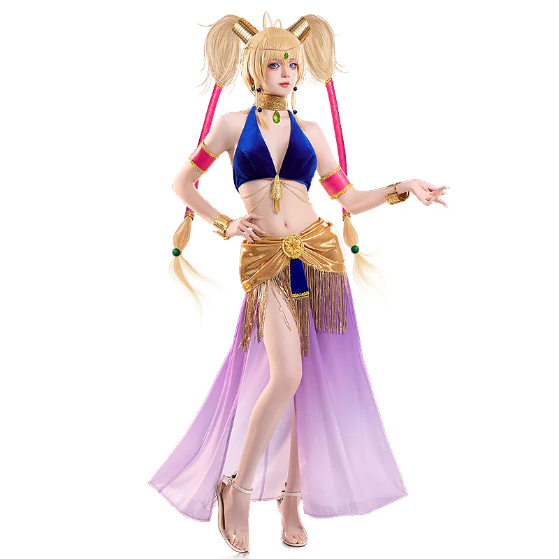 【L Ready For Ship】DokiDoki-R Anime Shugo Chara! Cosplay Tsukiyomi Utau Costume Dancing Diva My Guardian Characters - Image 5