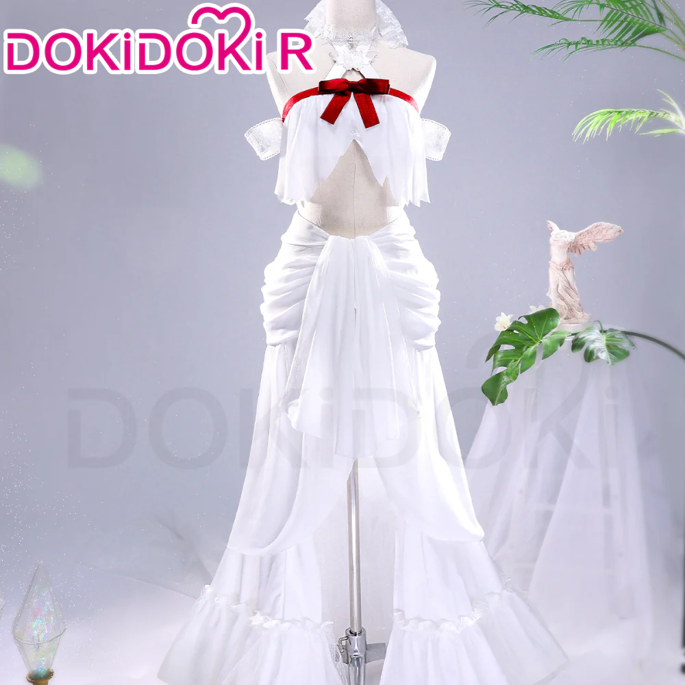 DokiDoki-R Anime Sword Art Online Yuuki Asuna Cosplay Fairy Queen Costume / Wings - Image 4