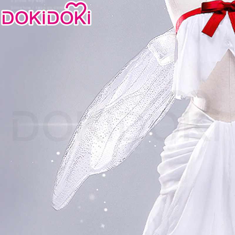 DokiDoki-R Anime Sword Art Online Yuuki Asuna Cosplay Fairy Queen Costume / Wings - Image 7