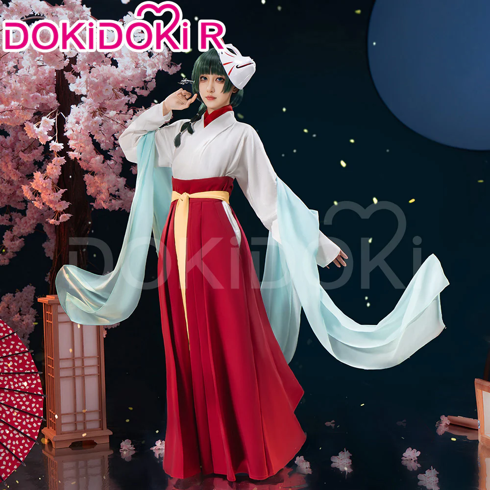 【Ready For Ship】DokiDoki-R Anime The Apothecary Diaries Cosplay Maomao Festival Dress Costume Mao Mao - Image 3