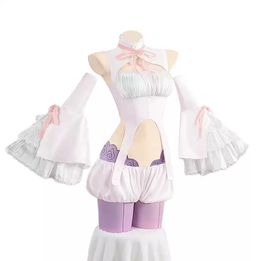 【Wig Ready For Ship】【In Stock】DokiDoki-R Anime The Magical Girl and the Evil Lieutenant Used to Be Archenemies Cosplay Mimori Byakuya Costume Glass Happiness - Image 5
