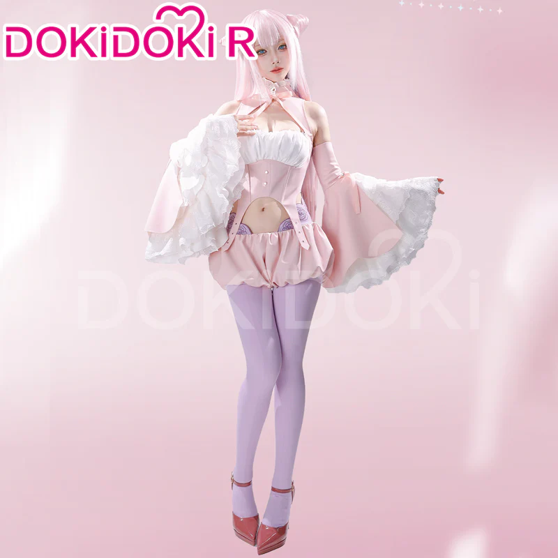 【In Stock】DokiDoki-R Anime The Magical Girl and the Evil Lieutenant Used to Be Archenemies Cosplay Mimori Byakuya Costume Glass Happiness - Image 2
