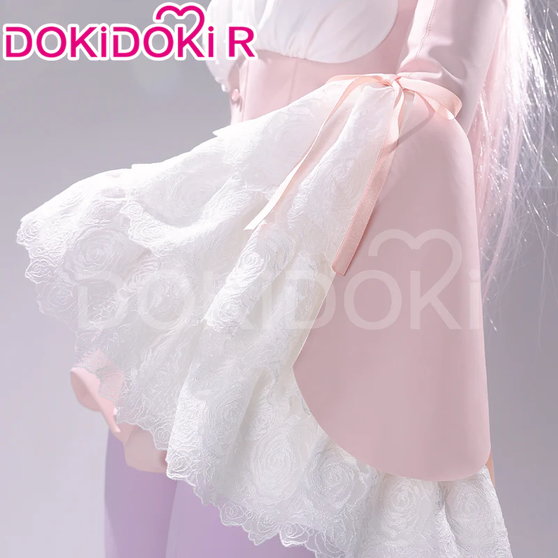 【In Stock】DokiDoki-R Anime The Magical Girl and the Evil Lieutenant Used to Be Archenemies Cosplay Mimori Byakuya Costume Glass Happiness - Image 4