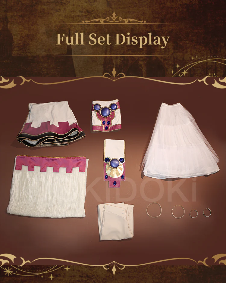 【Partially Ready For Ship】DokiDoki-R Anime Tsubasa: Reservoir Chronicle Cosplay Princess Sakura Costume - Image 7