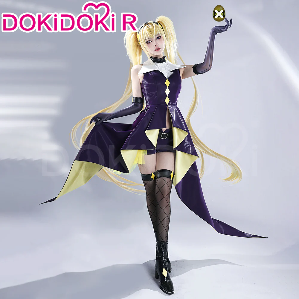 DokiDoki-R Cosplay Anime Shugo Chara Cosplay Tsukiyomi Utau Dark Jewel Costume Women - Image 2