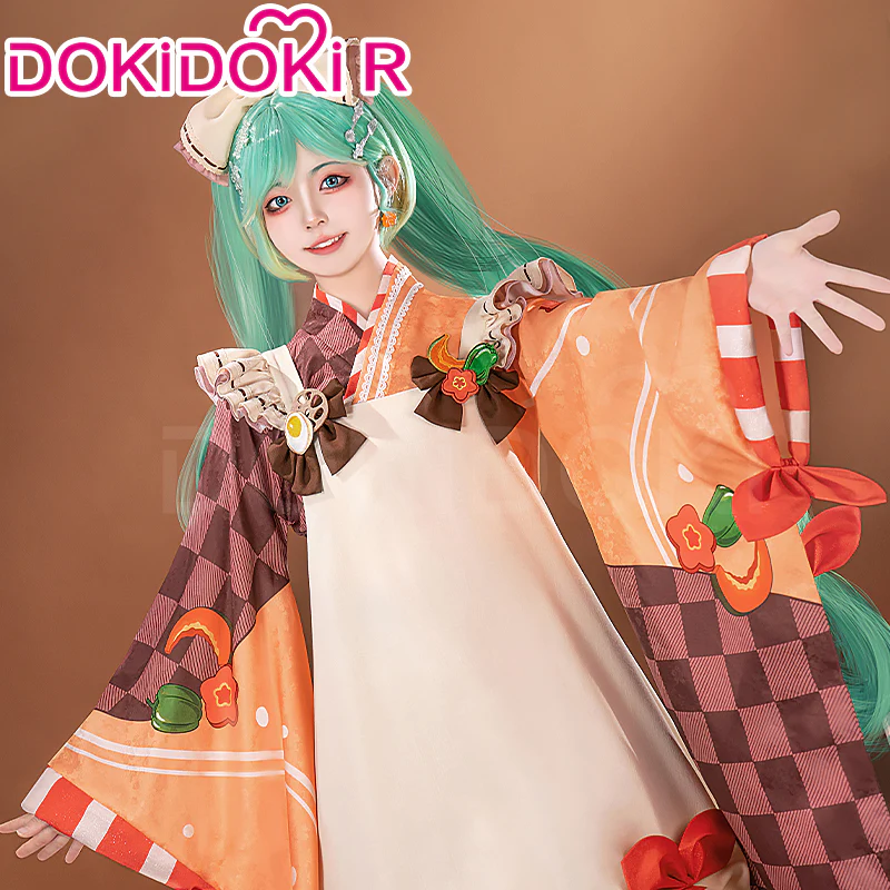 DokiDoki-R Cosplay Cosplay Costume Snow 2024 Cute Brown - Image 3